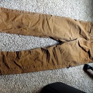 Dark tan dickes jeans